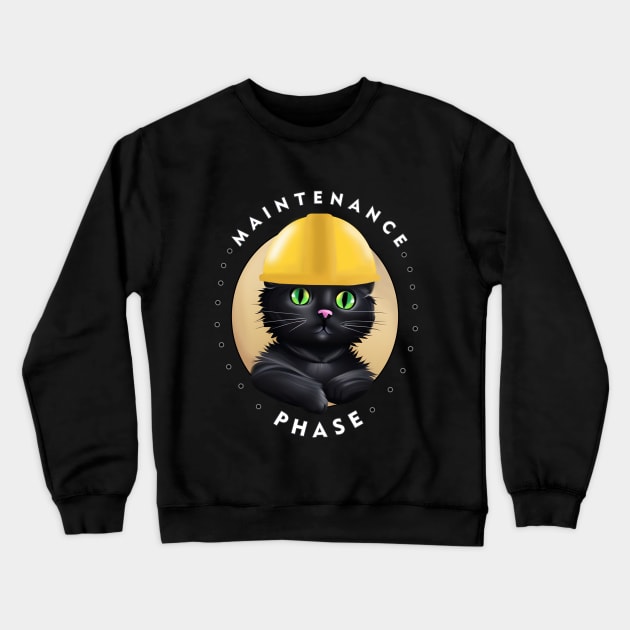 Maintenance Phase Crewneck Sweatshirt by PetODesigns